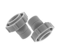 VANZACK 2 pièces Adaptateur Tuyau Piscine Connecteur pour Drainage et Raccordement Tuyau Évacuation Compatible avec Bestway et Accessoires Piscine