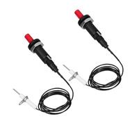 VANZACK 2 pièces Allumeur à Bouton Poussoir Céramique pour Réchaud à Gaz Remplacement Pratique pour Barbecue et Camping Allume Gaz Portable