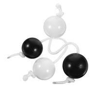 VANZACK 2 pièces Balles de Shaker Rythmiques Doubles Instrument de Musique Percussion Sécurisé pour Débutants Cadeau Musical
