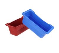 VANZACK 2 Pièces Boîte de vidange du Barbe Doublure de Godet à Graisse Camping doublures isolé poêle Doublure de Seau à Graisse Accessoire de gobelet à Graisse en Silicone Gel de silice