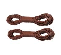 VANZACK 2 Pièces Corde Parachute pour Camping Extérieur Résistante Nylon Tressé Multifonctionnelle pour Survie Randonnée et Fixation Tentes