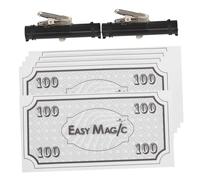 VANZACK 2 Pièces Fil Invisible pour Tours Accessoires de Flottaison Anneau Suspendu pour Spectacles sur Scène Ligne Conjuring Noire pour Illusions et Accessoires de Prestidigitation