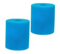 VANZACK 2 pièces Filtre Mousse Piscine Éponge Filtrante Réutilisable Anti-bouchage pour Pompe Piscine Nettoyage Facile et Aquariums