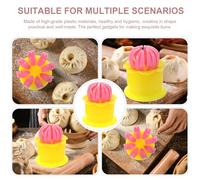 VANZACK 2 pièces Moule à Petits Pains Vapeur Créatif Ustensile de Pâtisserie pour Cuisine Moule à Pâté Croûte et Gâteau Facile à Nettoyer Outil pour Fabrication de Buns et Pâtisseries