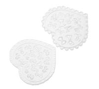 VANZACK 2 Pièces Moule en Silicone pour Nœud 3d, Décoration Ongles, Usage