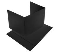VANZACK 2 Pièces Paravent Séparateur de Bureau, Structure à Trois Panneaux | Outil, Autoportant, Isolation, pour Tests Papier et Feuilles D’écriture en Bureau Ouvert