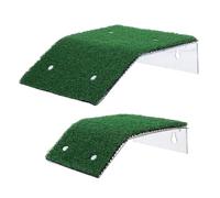 VANZACK 2 pièces Plateforme Évasion pour Animaux de Piscine avec Ventouses Rampe de Sauvetage Antidérapante Résistante Aux UV pour Petits Animaux Grenouilles Canards et Chats Installation