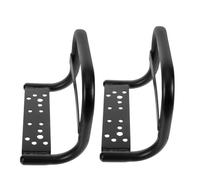 VANZACK 2 pièces Poignées Guidon Électrique Accoudoirs Arrière Robustes Antidérapants pour Sécurité Passager Compatibles VTT et Vélos Pliants