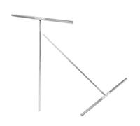 VANZACK 2 Pièces Set de Spatules Acier Inoxydable pour Crêpes et Pancakes Outil Étalage Large pour Cuisson Uniforme Accessoire Cuisine Polyvalent et Facile à Nettoyer