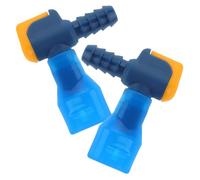 VANZACK 2 Pièces Valve de Morsure de Remplacement Connecteur Coudé, pour | Silicone et Pp, Compatibilité Large Vessie et Tuyau, Usage Sport et Camping, Débit D'eau Fiable