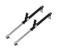 VANZACK 2 Pièces Verrou De Fenêtre à Battant Entretoise Télescopique Butée De Fenêtre Accessoire De Quincaillerie Réglable Anti-Vent Contrôle Ouverture