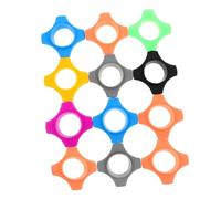 VANZACK 20 pièces Lot de Anneaux Silicone Antidérapants pour Microphone Portable Protection Anti-glissement pour Micro Sans Fil Accessoire Ktv et Scène et Facile à Couleur Aléatoire