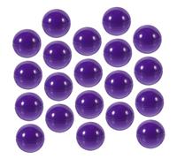 VANZACK 20 pièces Lot de Boules Tombola Plastique Creuses Colorées Ouvertes pour Jeux de Fête Tirages et Stockage Bonbons