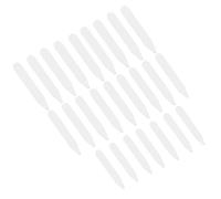 VANZACK 200 PièCes Baleines De Col De Chemise en Plastique Invisibles ImperméAbles - Support Col De pour Hommes en 3 Tailles - Accessoire Pratique pour Chemises HabilléEs Et DéContractéEs