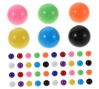 VANZACK 200 Pièces Boules Colorées pour Jeux de Plateau et Supports Mathématiques Accessoires de Remplacement pour Billes de Parcours et Dames Chinoises Jeu Éducatif de et Comptage
