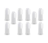 VANZACK 20pièces Brosses à Dents Pour Animaux Silicone Accessoire De Toilettage Pour Chiens Et Nettoyage Des Dents Gencives Massages Doux
