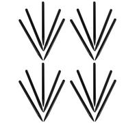 VANZACK 20pièces Lot de Stylets Capacitifs pour Tablettes Tactiles et Téléphones avec Retour Information Immédiat Adaptés au Dessin Écriture et Jeux