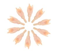 VANZACK 24 Pièces Doll Hands Replacement Parts Realistic Joint Design Lightweight Portable Fit for DIY Doll Accessories Crafting