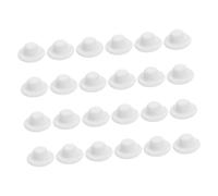 VANZACK 24 Pièces Mini Top Hats Feutre pour Bricolage Petits Chapeaux Rigides pour Accessoires de Poupée Décorations de Fête et Ornements de Noël pour Créations DIY Toute Année