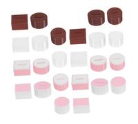 VANZACK 24 Pièces Miniature Dollhouse Tissue Box Cover Mini Bathroom Living Room Furniture Accessory Compact Lightweight