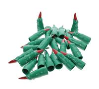 VANZACK 24Pièces Couvre Ongles Halloween Chic Accessoires Décoratifs pour Cosplay et Zombie Couvre Doigts Réutilisables pour Fêtes Costumées et Mascarade