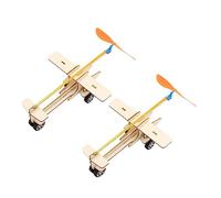 VANZACK 2Ensembles Jeux Assemblage Avions de Modèles Éducatifs DIY pour Garçon Fille Amusants Plein Air Développement de Coordination Observation