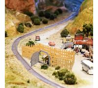 VANZACK 2ensembles Mini Clôture Décorative Jouet De Clôture De Ferme Bricolage De Plastique Ornement De De Ferme Simulée Décorations De Mini-Maisons