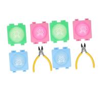 VANZACK 2ensembles Set De Accessoires pour Tubes De Hamster Bouchons Externes Colorés pour Créer Un Labyrinthe Et Aménager Un Espace De Jeu pour Rongeurs