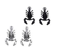 VANZACK 2Paires Boucles Oreilles Animaux Design Chic Et Goujons Oreilles Unisexes Accessoire De Mode Pour Célébrations Et Port