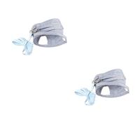 VANZACK 2pièces Laisse De Traction pour Petit Animal avec Confortable Et Respirant pour Cobaye Et Hérisson Bleu