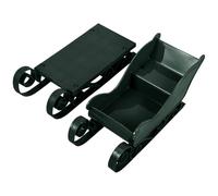 VANZACK 2pièces Ornement de Noël Forme de Traîneau Planche de Ski Décorations de Noël Pendentif Miniature Décoration de Bureau