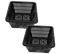 VANZACK 2pièces Paniers De Plantation Hydroponique pour Jardinage Intérieur Bacs Légers Et Portables pour Cultures sans Sol Réservoirs pour Légumes Et Aquarium Système De Culture Polyvalen