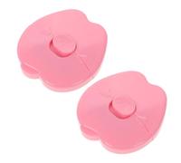 VANZACK 2pièces Peignes De Coupe De Cheveux Forme De Pomme Pour Garçon Fille Lot De Mini Tondeuses à Cheveux Outil De Coiffure Portable Pour Nourrissons Franges Et Pointes Fourchues