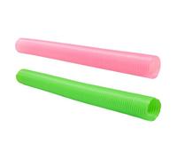 VANZACK 2pièces Tunnel De Jeu pour Hamsters Et Furets Tube Pliable Et Rétractable Plastique Accessoire Activité pour Petits Animaux De Compagnie