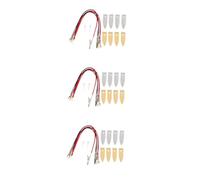 VANZACK 3 Ensembles Kit Scientifique Batterie de Fruits DIY pour Expérience Électrique Éducative Activité Manuelle pour Garçon Fille Stimulation Curiosité et Apprentissage Pratique