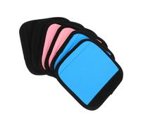 VANZACK 3 Paires Housses de Poignées Antidérapantes pour Barres de Traction Haltères et Barres de Musculation Lot de Colorées pour Grips de Gymnastique et Fitness Polyvalents
