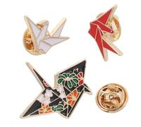VANZACK 3 pièces Broche Épingle Cartoon Rouge Blanc Noir Accessoires Mode Unisexes pour Robe Châle et Badge Original pour Fête