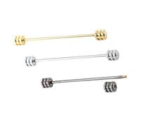 VANZACK 3 Pièces Broches de Pour Homme Épingle de Revers pour Costume Accessoires de Chemise Sans Dommage Broche Classique pour Mariage et Réunions