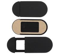 VANZACK 3 pièces Cache Webcam Ultra Fin Protection Objectif pour Téléphone et Ordinateur Couvre-lentille Anti-poussière et Anti-Hacking Protège la Vie Privée et Compatible Multi-appareils