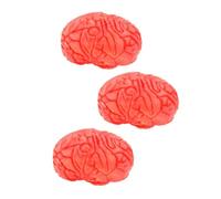 VANZACK 3 Pièces Décoration Simulé Vinyle Résistant Accessoire Horreur Halloween Réaliste pour et Enseignement