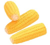 VANZACK 3 Pièces Jouets de Rongeur en Latex Jouets de Chiots de Chiot à mâcher de Chien Animal de Compagnie Mordant pour Chiot à mâcher pour Chien émulsion Jaune