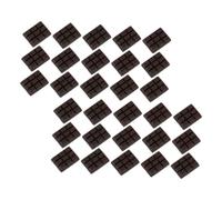 VANZACK 30 pièces Miniature Chocolates Ornaments DIY Food Models for Doll House Decoration Smooth Polished Surface Cute and Realistic Mini Doll Food Accessories