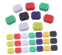 VANZACK 35pièces Mini-plaques Essai Kit de Circuit Imprimé Vierge avec Blocs de Connexion pour Projets Électroniques Cartes de Montage Compactes
