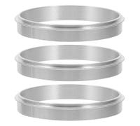 VANZACK 3pcs Bagues D'étanchéité en Aluminium pour Machine à Sceller Tasses, Anneaux de Remplacement 90mm, Installation Facile, Usage Polyvalent pour Restaurants et Fast-food