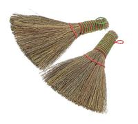 VANZACK 4 Ensembles Balai De Bureau Balai Plumeau Balais Balayage Poil Poussière Nettoyage Voiture Accessoires Brosse De Nettoyage Petite Brosse À Poussière Fleur De Miscanthe 2 Pièces * 4