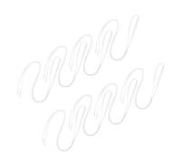 VANZACK 4 paires Lacets Plats Robustes pour Chaussures de Sport et Sneakers Lot de Blanches Remplaçants Durables pour Lacets de Baskets et Chaussures Décontractées