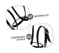 VANZACK 4 Paires Lanières Dérapantes pour Talons avec Boucles Réglables Bandes de Cheville Détachables pour Femmes Confort et Maintien Sécurisé