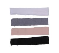 VANZACK 4 Paires Moufles Anti-UV Longs sans Doigts en Coton Femmes | Tissu Respirant et Léger, Coupe Extensible, Couverture du Bras, Prise Confortable, Jardinage, Conduite Automobile