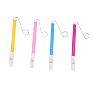 VANZACK 4 pièces Jouets Sifflet Coulissant Garçon Fille Instruments Musicaux Plastique pour Fêtes et Compétitions