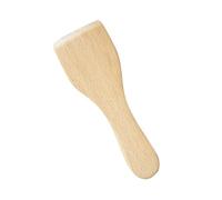 VANZACK 4 pièces Lot de Spatules Bois de Hêtre Petites Spatules Antiadhésives pour Cuisson Ustensiles de Cuisine Résistants et Écologiques Tourneurs Bois pour Poêles Délicates